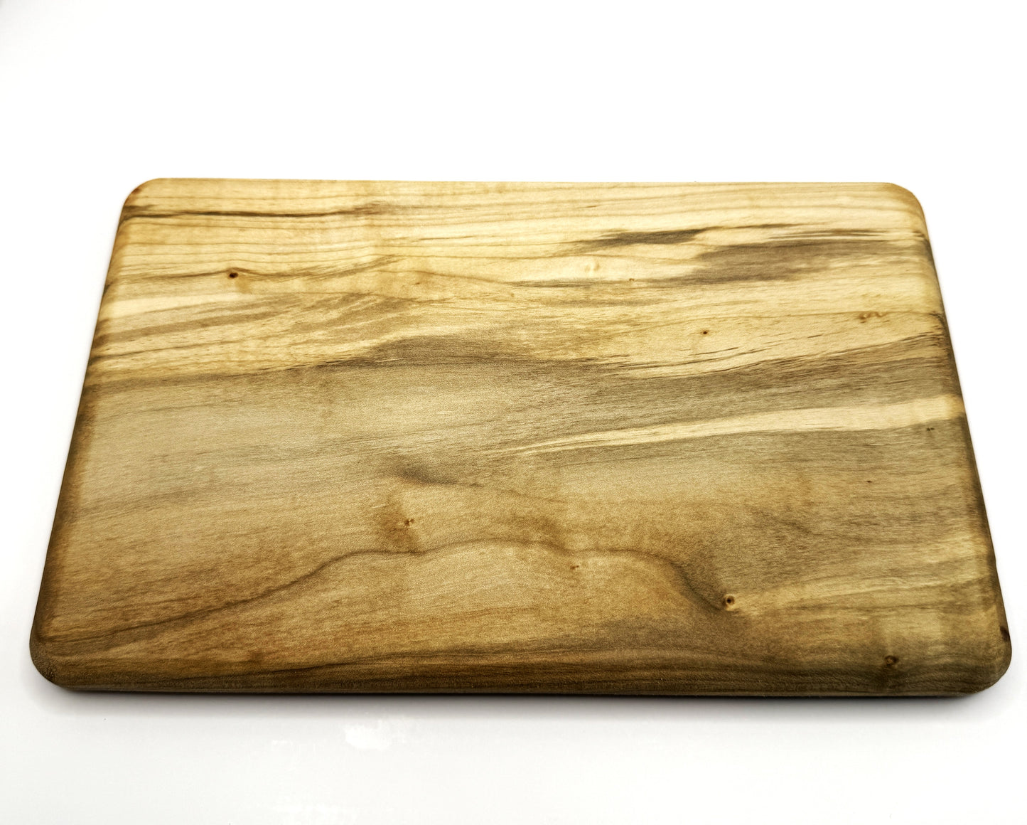 Handcrafted Solid Wood Cutting Board (Small) - Wormy Maple