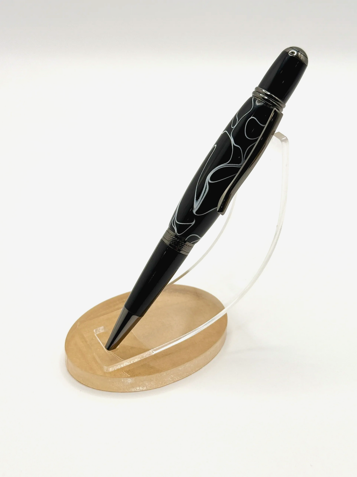 Acrylic Medium-Body Ballpoint Twist Pen (Gun Metal)