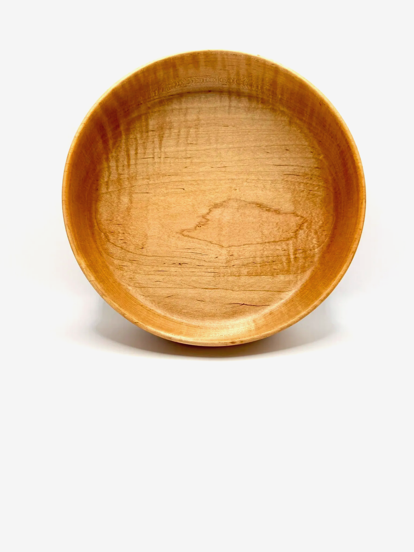 Curly Maple Wood Bowl (Food-Safe)