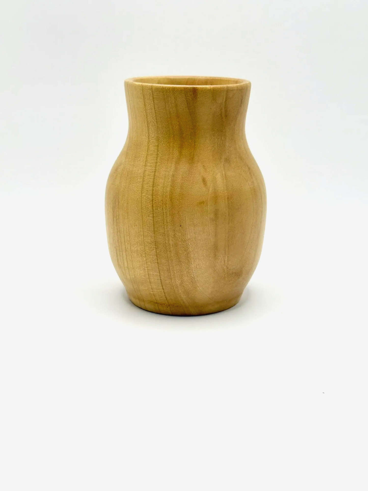 Hickory Handcrafted Wooden Vase (Decorative)