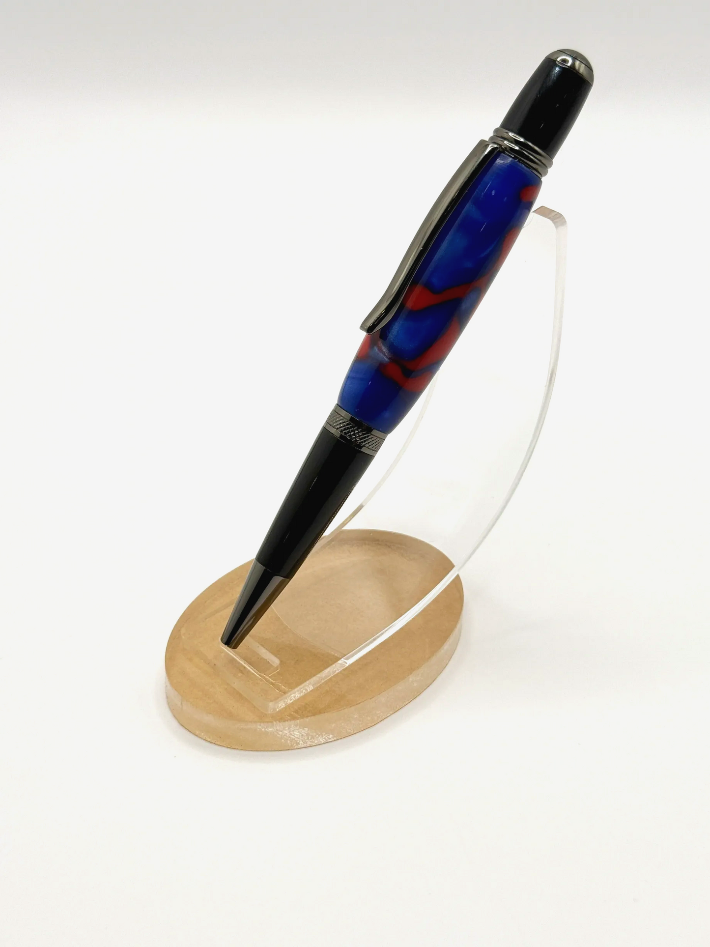 Acrylic Medium-Body Ballpoint Twist Pen (Gun Metal)