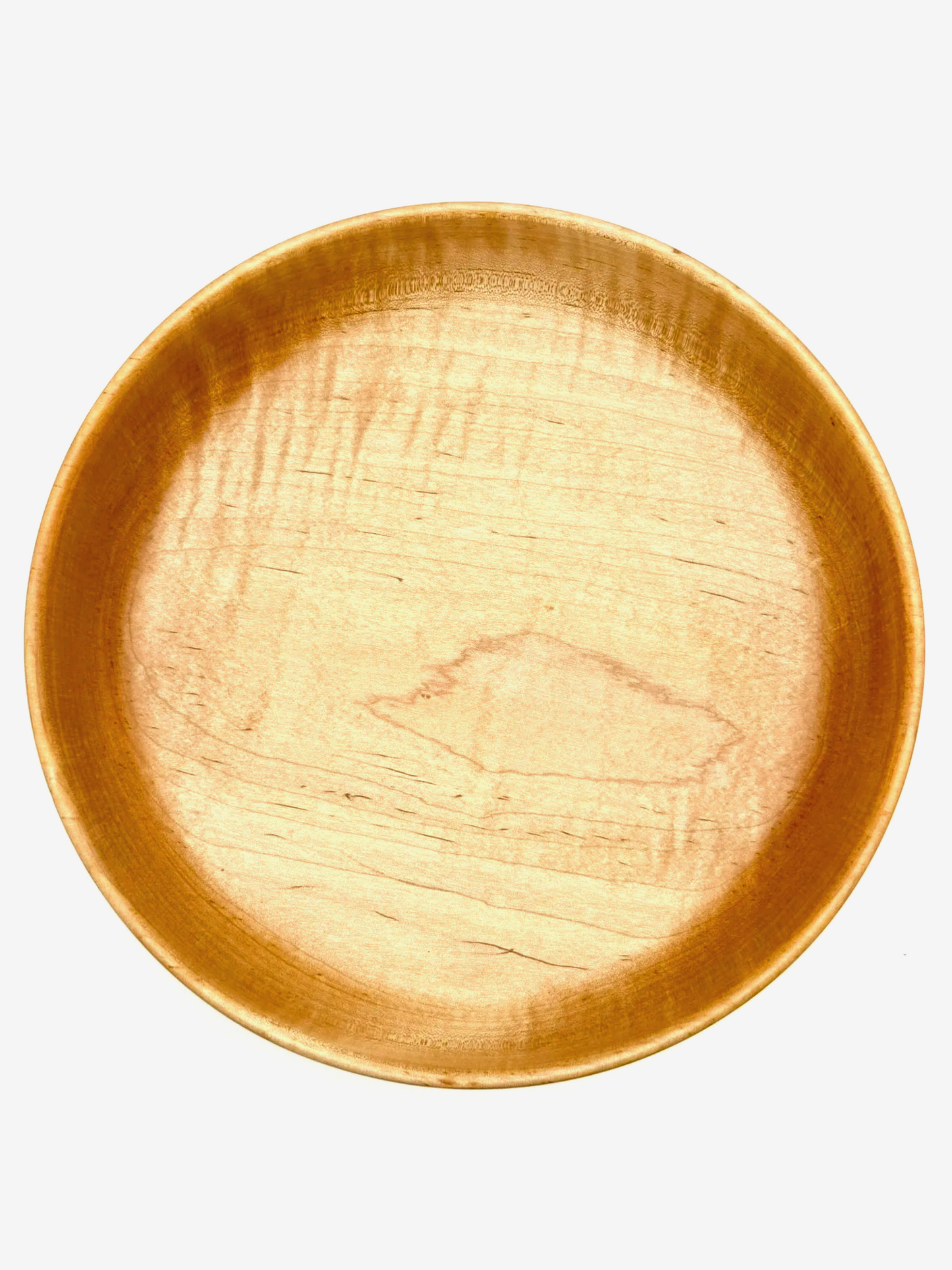 Curly Maple Wood Bowl (Food-Safe)
