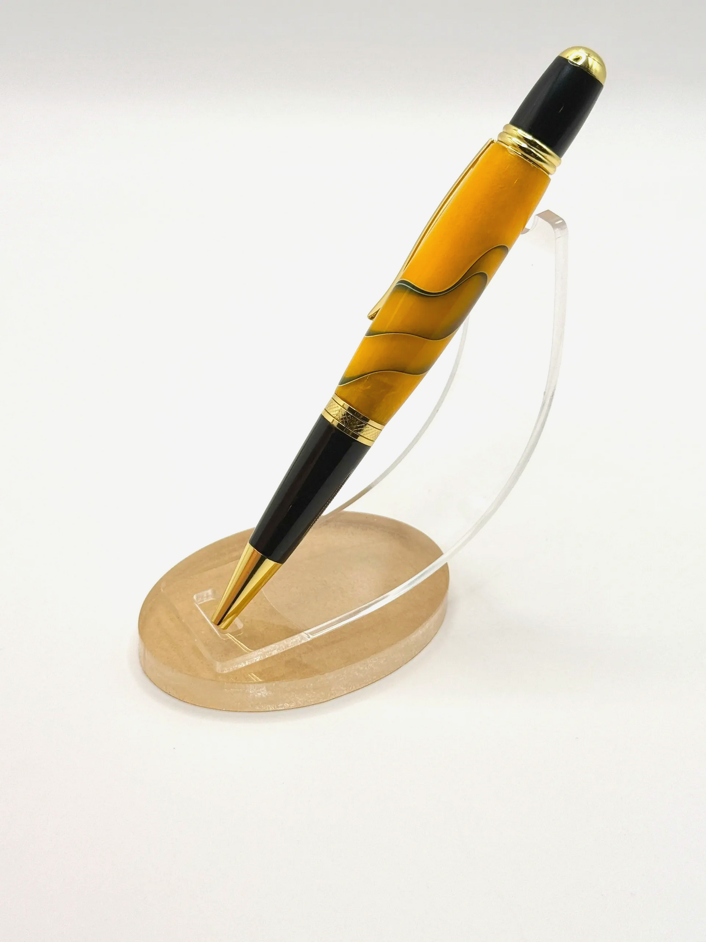 Acrylic Medium-Body Ballpoint Twist Pen (Gold)