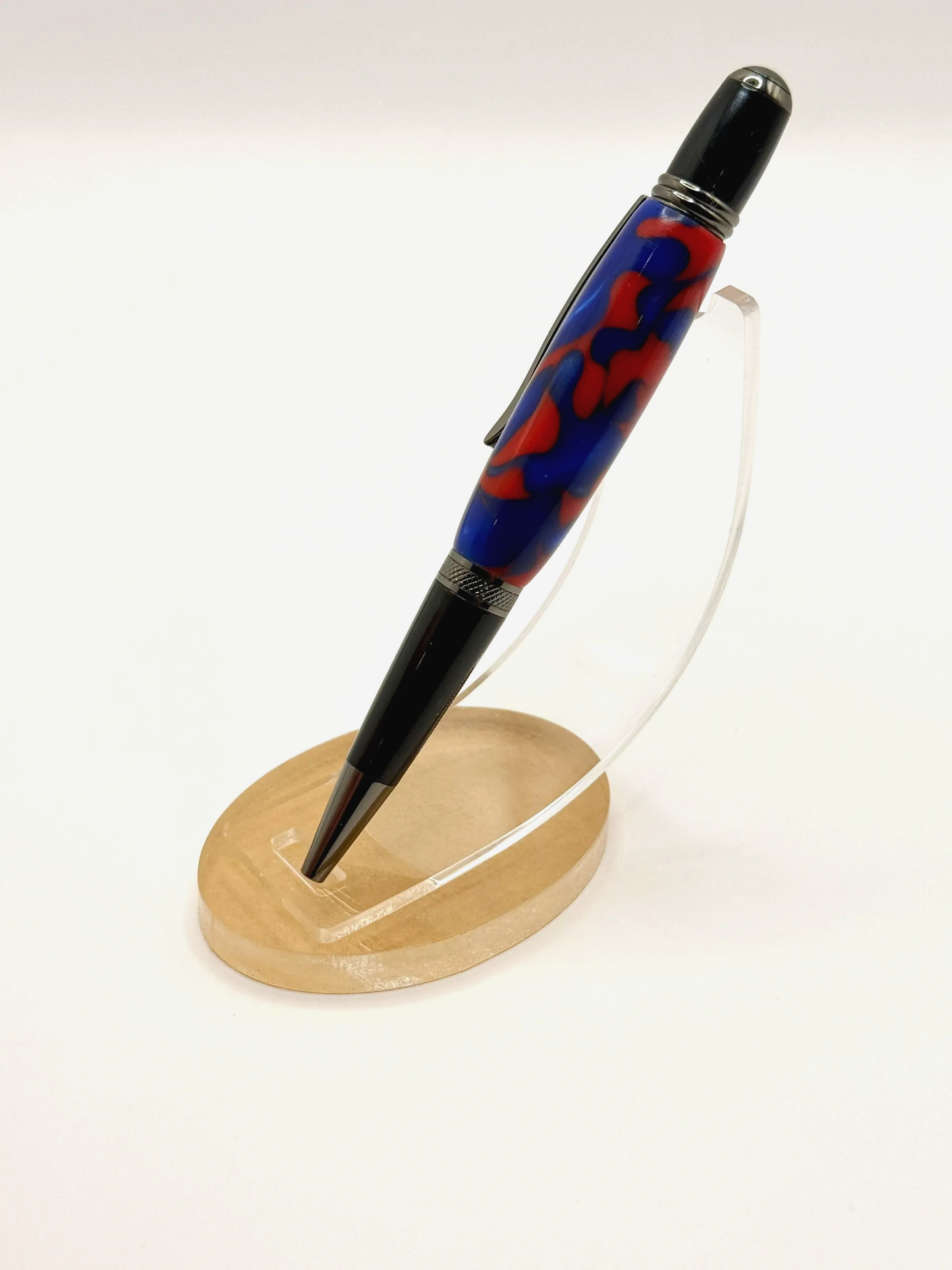 Acrylic Medium-Body Ballpoint Twist Pen (Gun Metal)