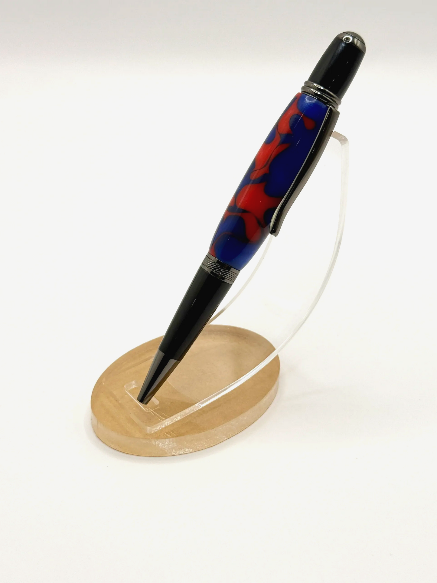 Acrylic Medium-Body Ballpoint Twist Pen (Gun Metal)