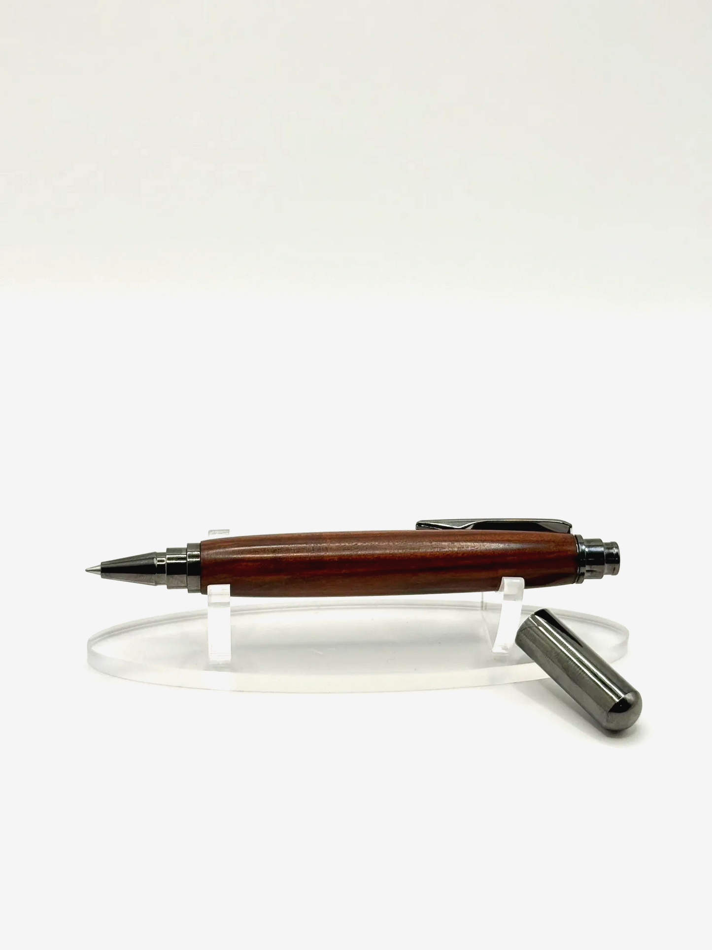 Bolivian Rosewood Rollester Rollerball Pen (Gun Metal)