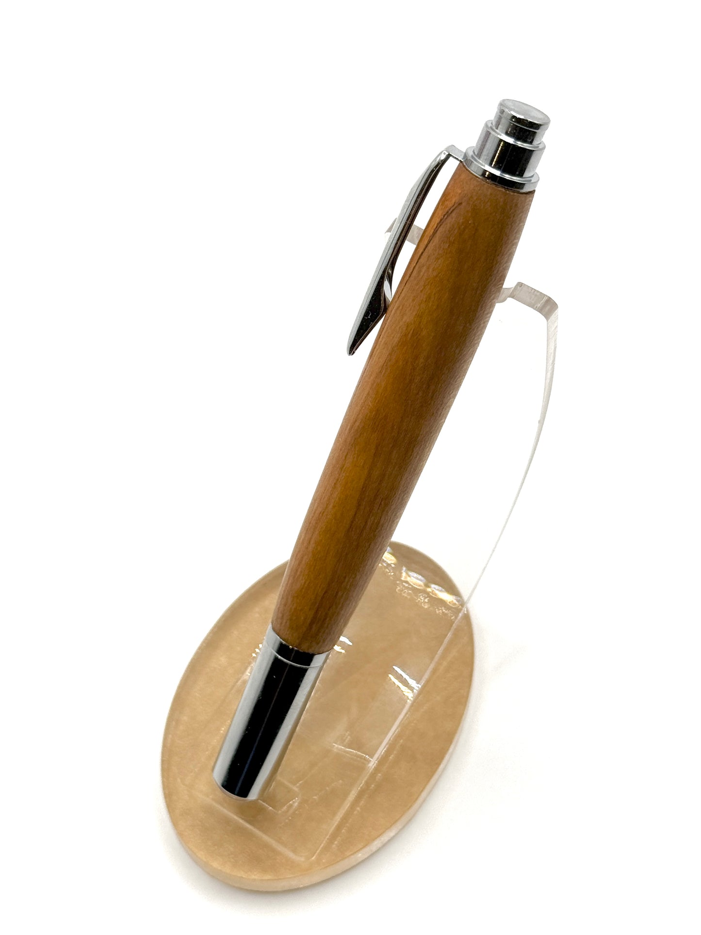 Cherry Wood Rollester Rollerball Pen (Gun Metal)