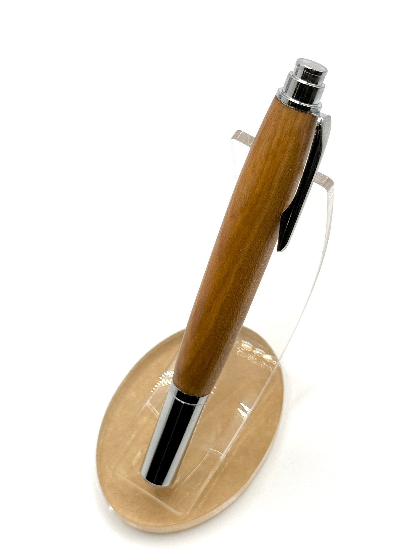 Cherry Wood Rollester Rollerball Pen (Gun Metal)