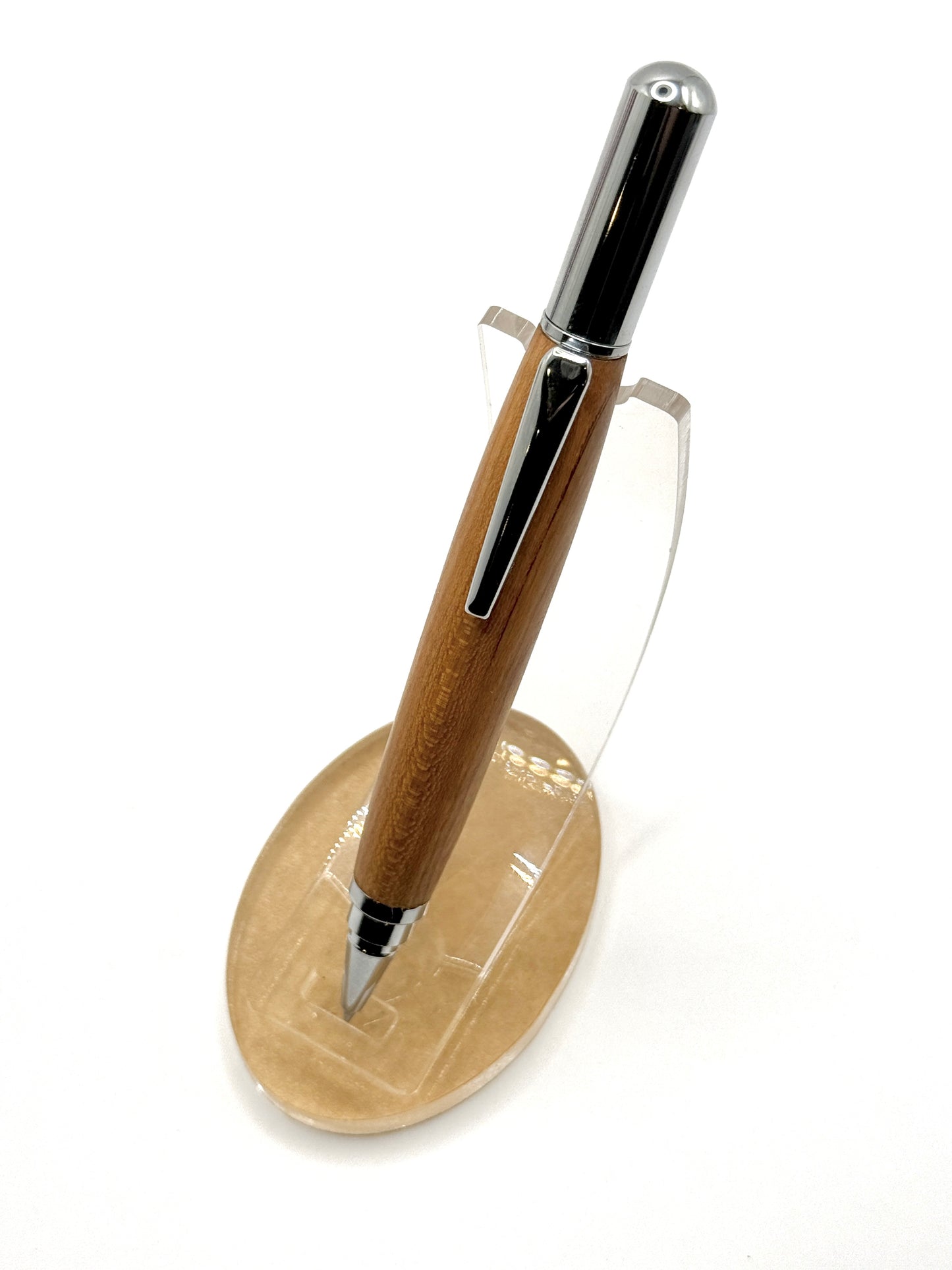 Cherry Wood Rollester Rollerball Pen (Gun Metal)