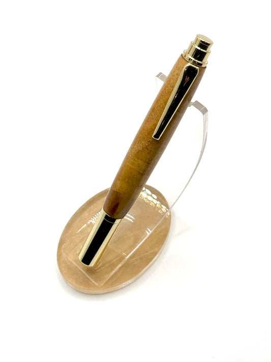 Canarywood Rollester Rollerball Pen (Gold)