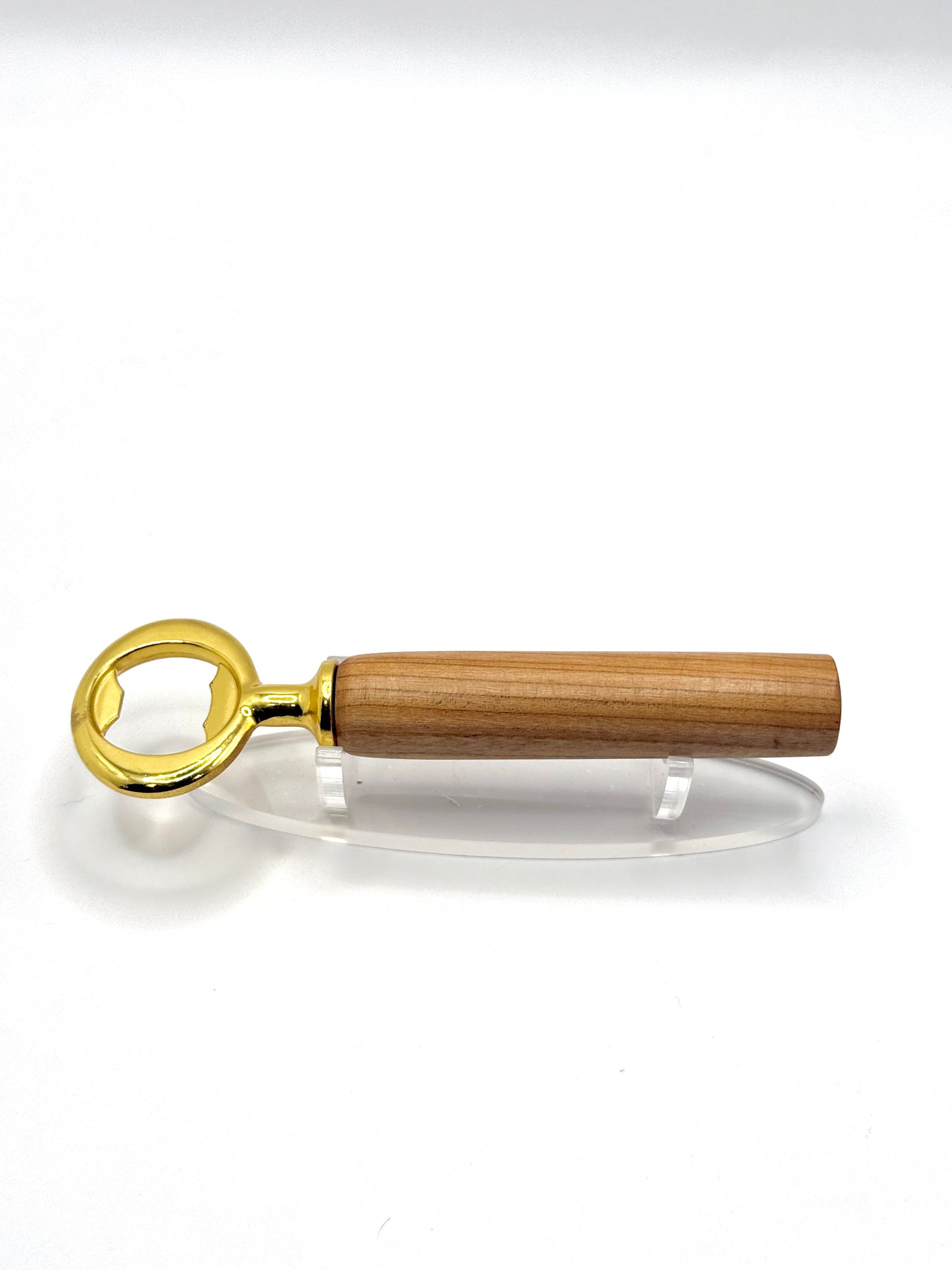 Oak Bottle Opener (Gold)