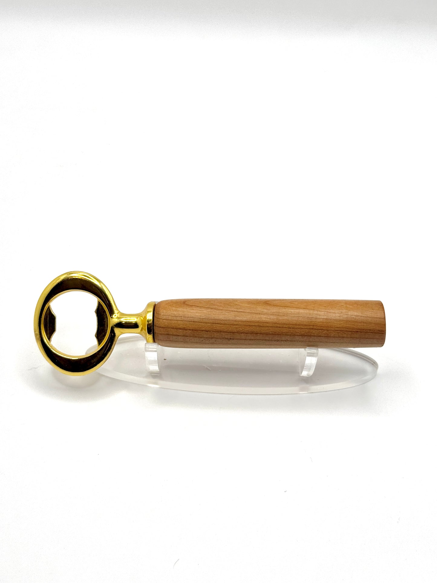 Oak Bottle Opener (Gold)
