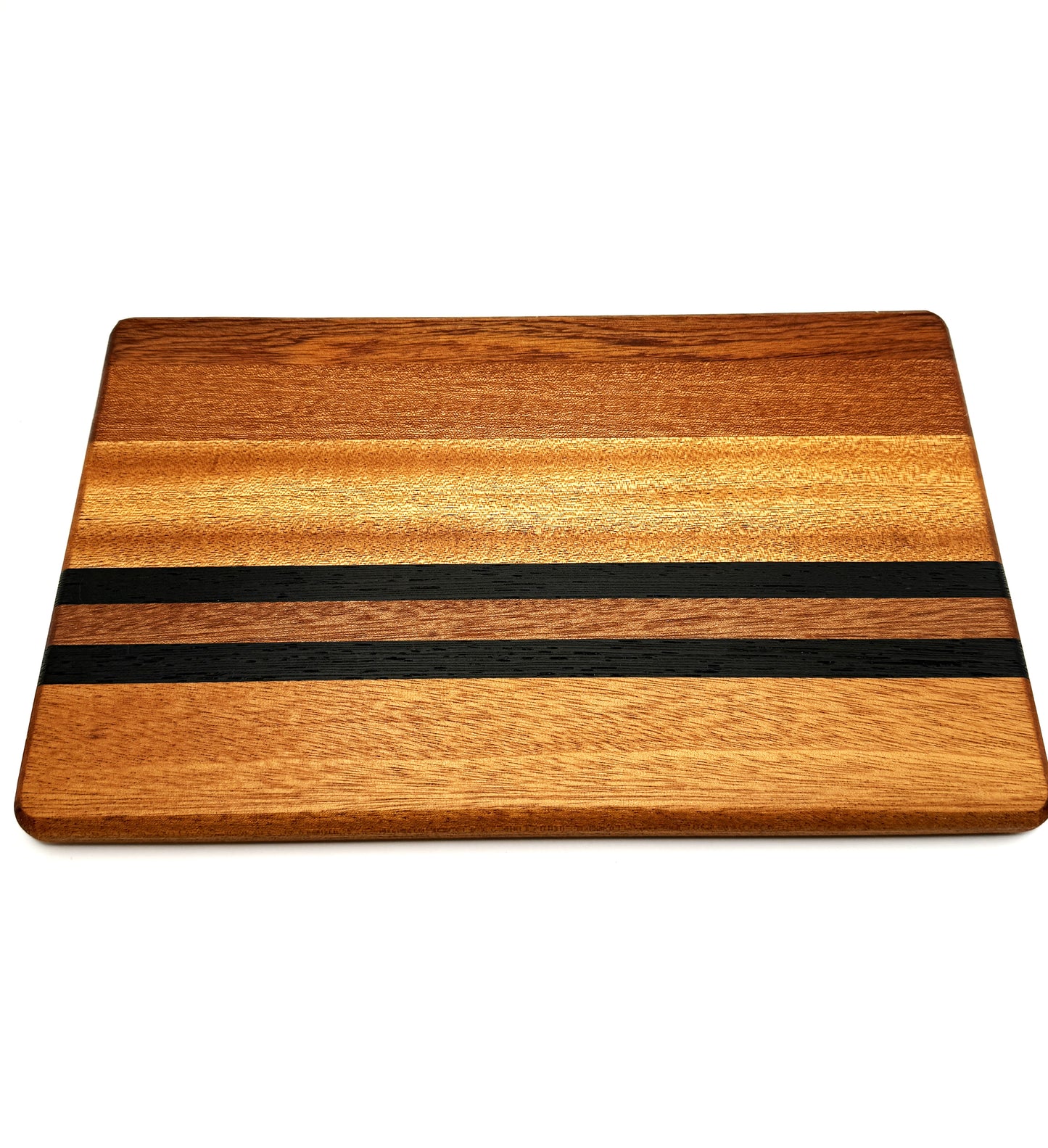 Handcrafted Wood Cutting Board - African Wenge & Sapele