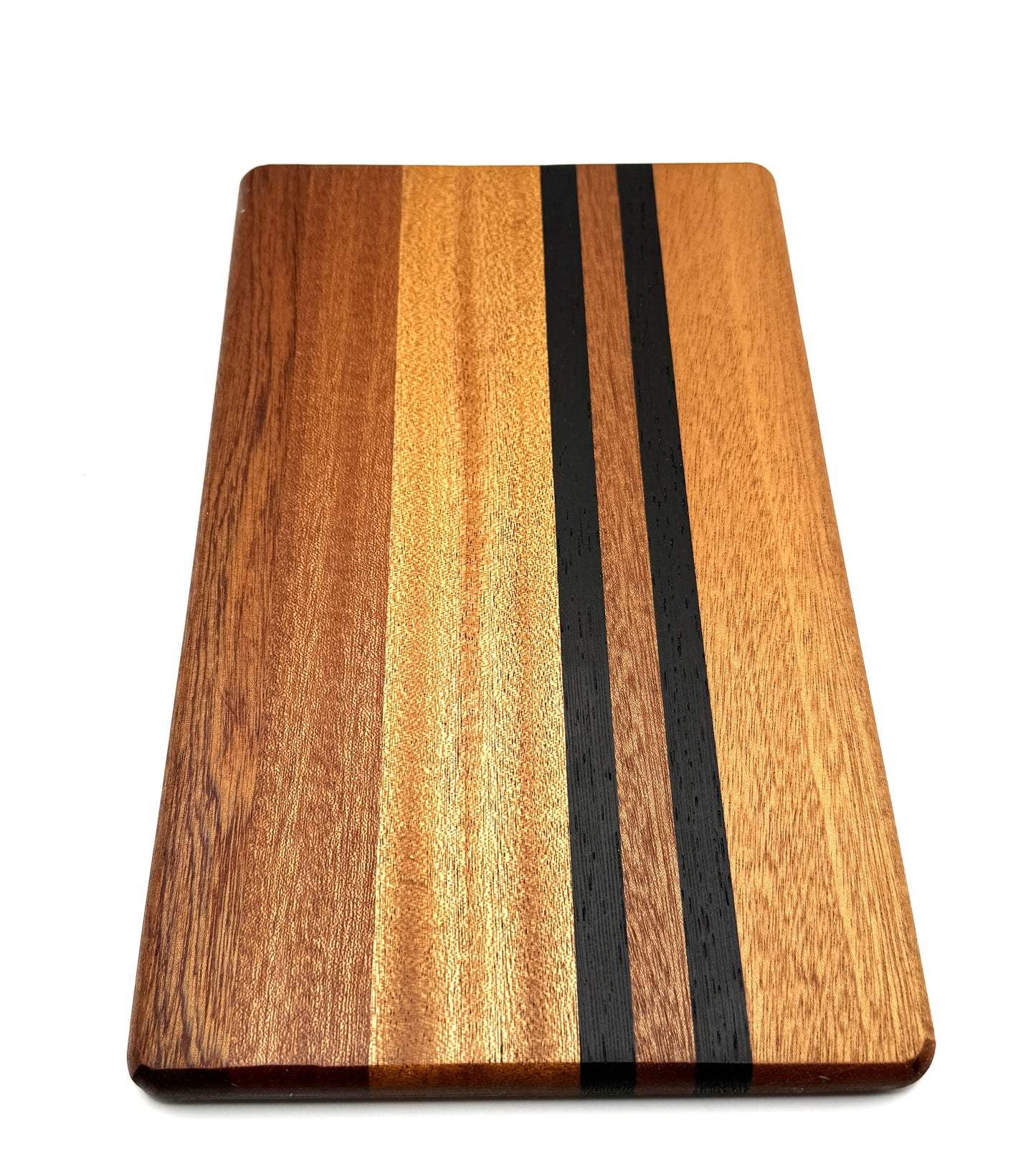 Handcrafted Wood Cutting Board - African Wenge & Sapele