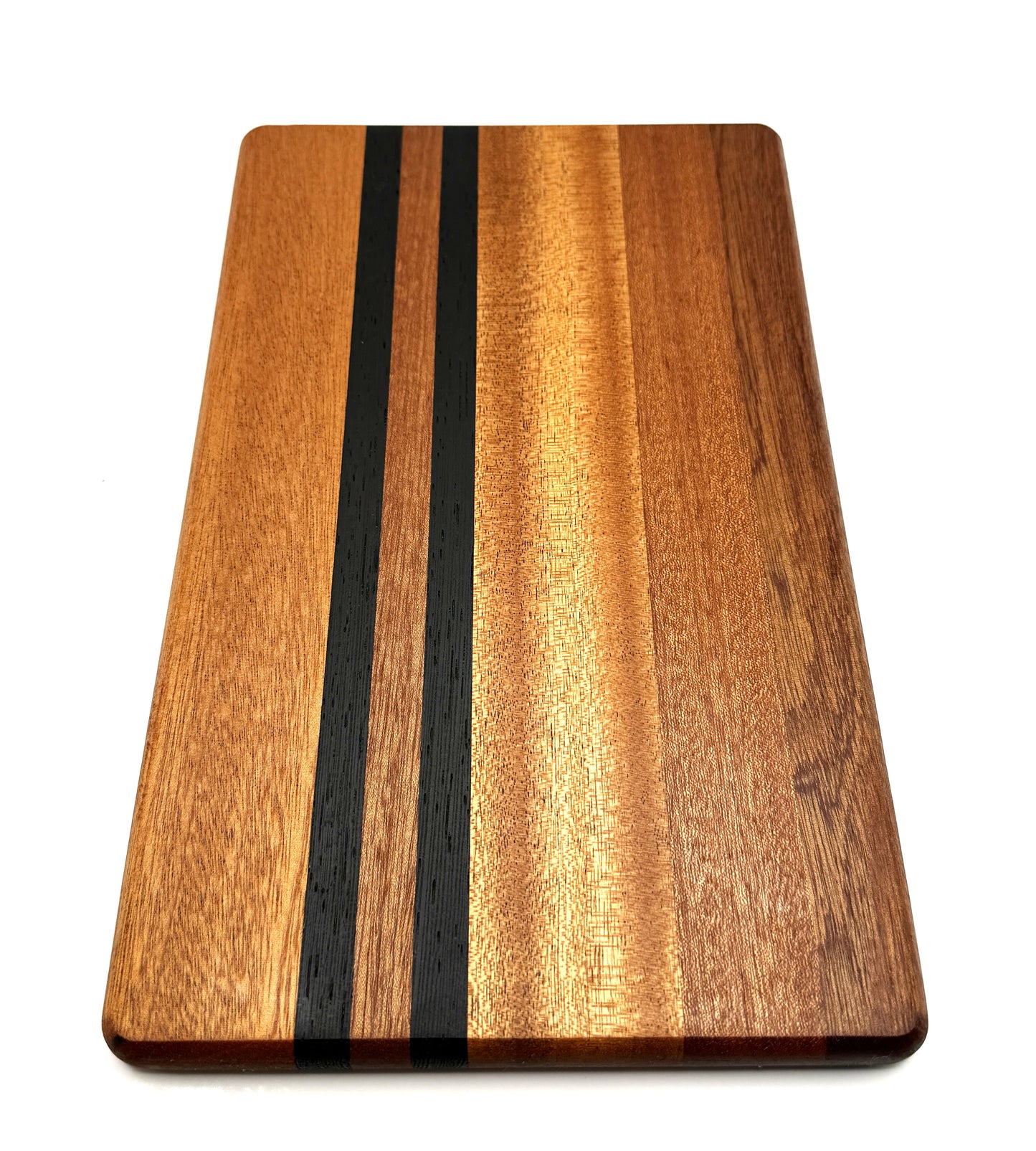 Handcrafted Wood Cutting Board - African Wenge & Sapele