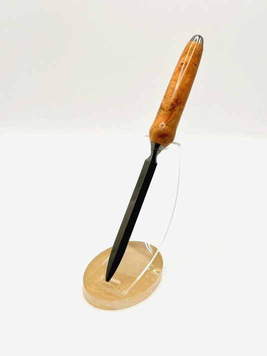 Cherry Wood Letter Opener (Gun Metal)