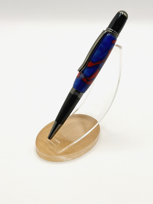 Acrylic Medium-Body Ballpoint Twist Pen (Gun Metal)