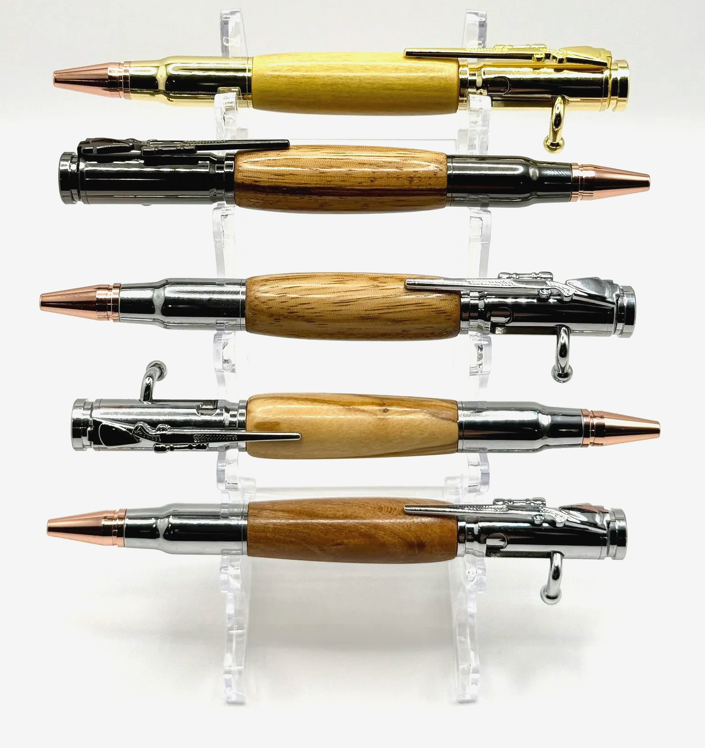 Wooden Bolt Action Ballpoint Pen