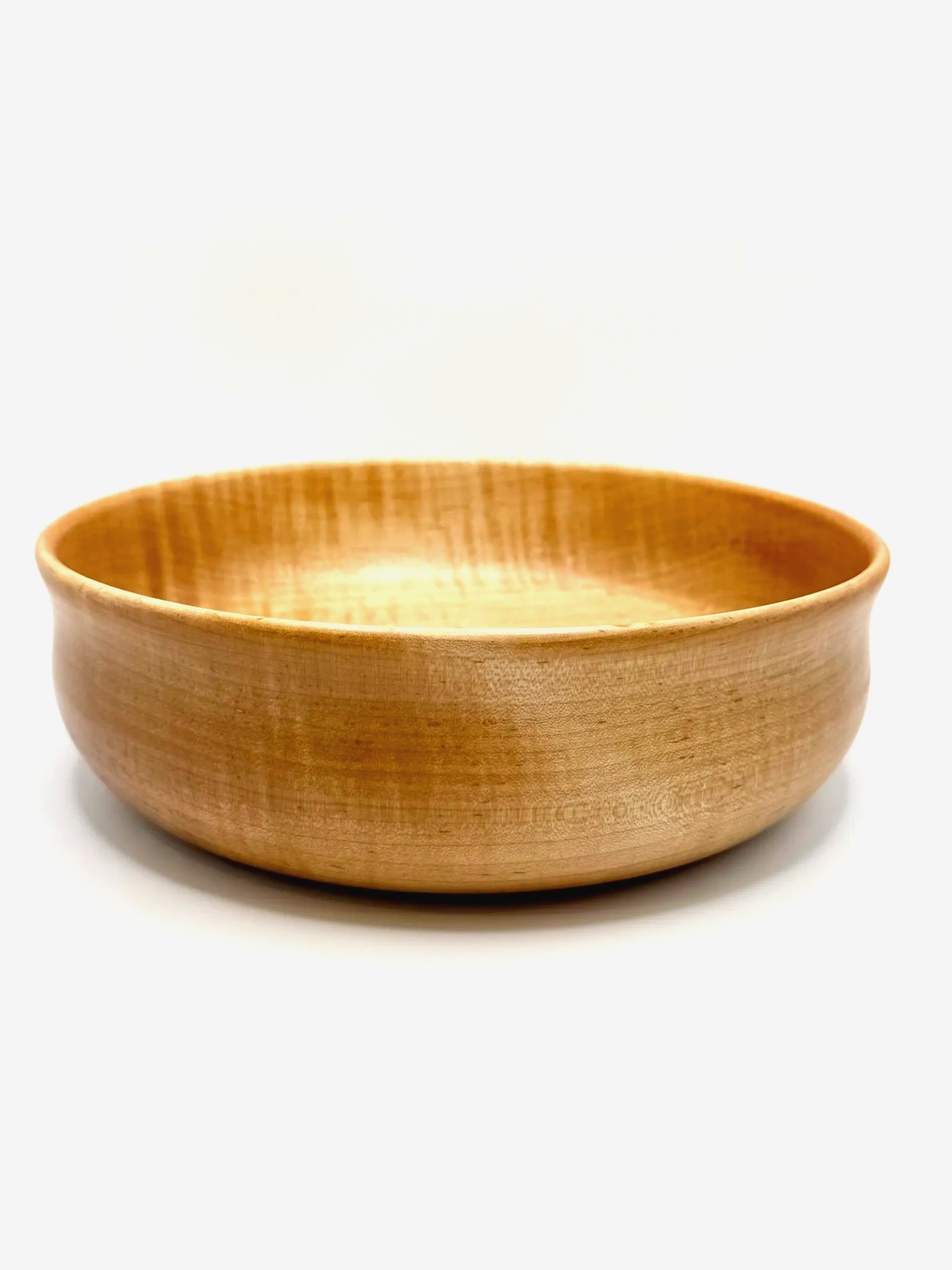 Curly Maple Wood Bowl (Food-Safe)